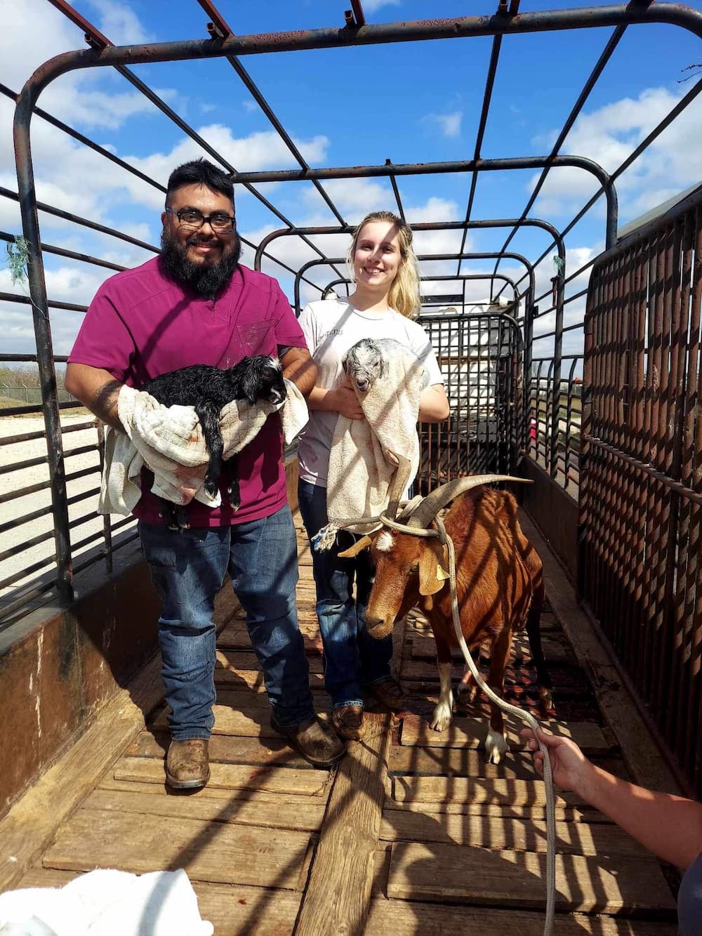 Farm Visits Dilley, Texas 